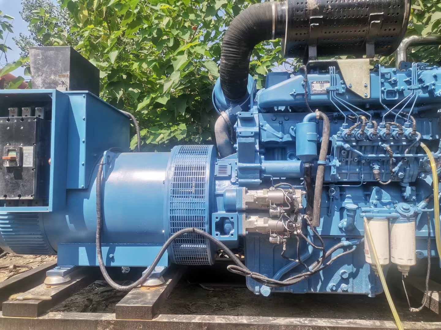 柞水详细说明降低 800kW 柴油发电机输出电流波动的方法
